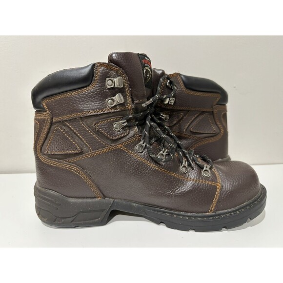 Herman Survivors Tracer men size 11 work waterproof steel toe brown leather boot main image 9